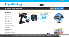 Desktop Screenshot of imporhobbies.com